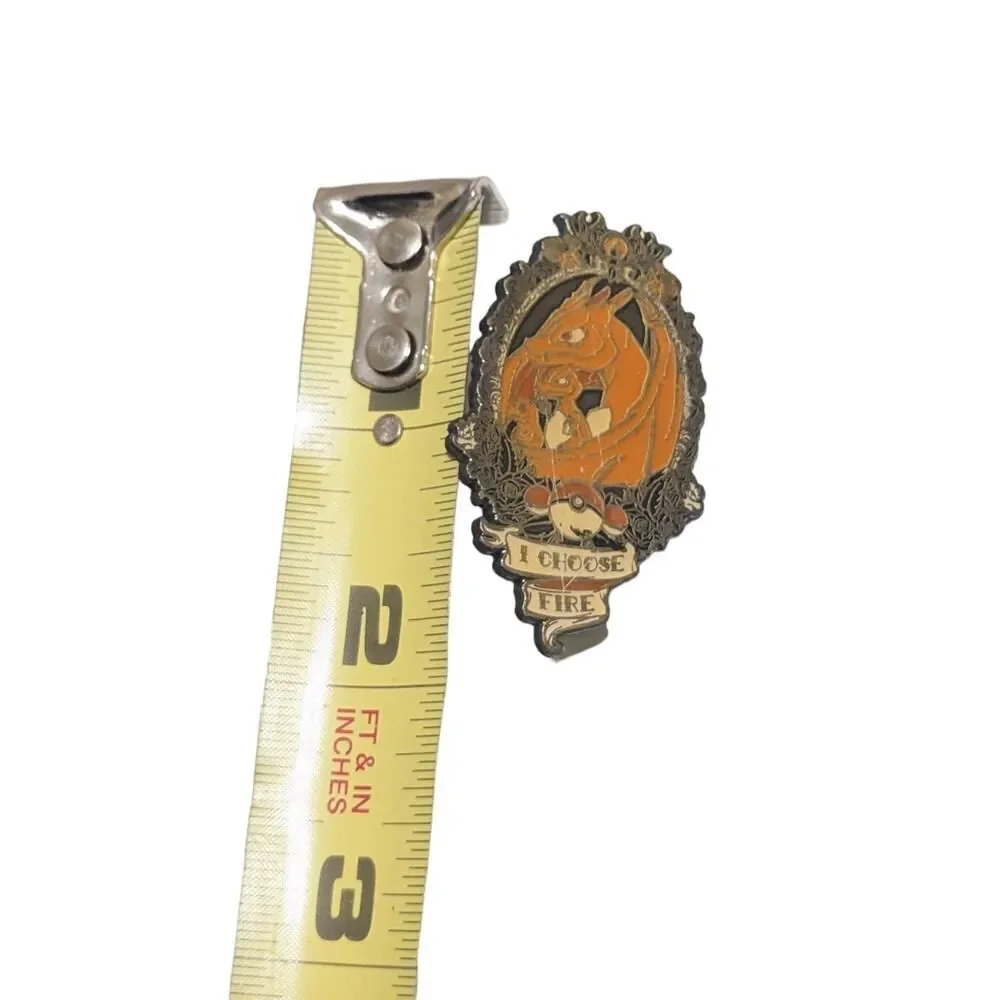Spunside Productions Pokemon I Choose Fire Enamel Pin Charizard‎ #d /200